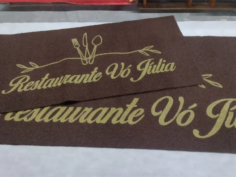 Capacho Personalizado em Ji-Paraná - Fábrica do Capacho